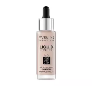 EVELINE LIQUID CONTROL HD FOUNDATION 005 IVORY