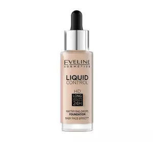 EVELINE LIQUID CONTROL HD FOUNDATION 010 LIGHT BEIGE