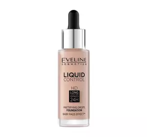 EVELINE LIQUID CONTROL HD FOUNDATION 035 NATURAL BEIGE 32ML