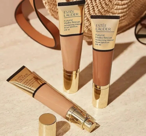 Estée Lauder Futurist Hydra Rescue Moisturizing Makeup SPF45 Face Foundation 1N2 Ecru 35ml