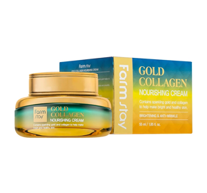 FARMSTAY GOLD COLLAGEN NOURISHING FACE CREAM WITH GOLD AND COLLAGEN 55ML