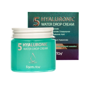 FARMSTAY HYALURONIC 5 MOISTURIZING CREAM WITH HYALURONIC ACID 80ML