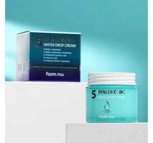 FARMSTAY HYALURONIC 5 MOISTURIZING CREAM WITH HYALURONIC ACID 80ML