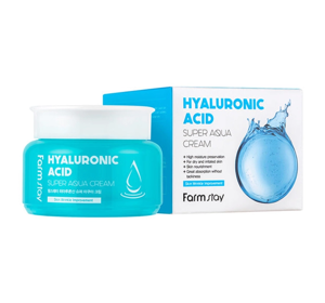 FARMSTAY HYALURONIC ACID MOISTURIZING FACE CREAM WITH HYALURONIC ACID 100ML