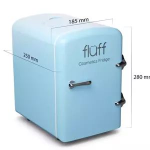 FLUFF MINI COSMETIC REFRIGERATOR BLUE