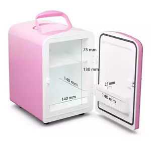 FLUFF MINI COSMETIC REFRIGERATOR PINK