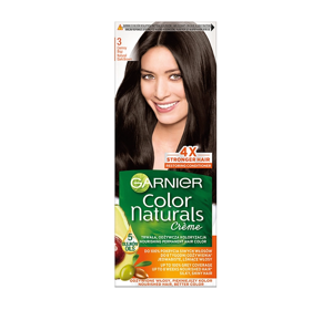 GARNIER COLOUR NATURALS PERMANENT HAIR DYE 3 DARK BROWN