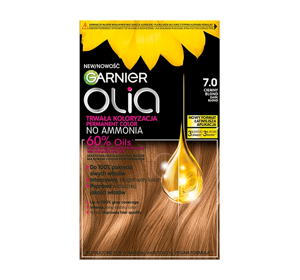 GARNIER OLIA PERMANENT HAIR COLOR NO AMMONIA 7.0 DARK BLONDE