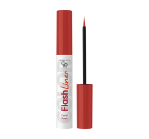 GOLDEN ROSE FLASH LINER LIQUID EYELINER 106 CORAL ROSE 3.5ML