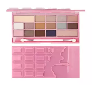 I HEART REVOLUTION CHOCOLATE EYESHADOW PALETTE PINK FIZZ 22G 