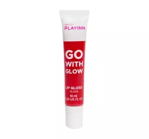 INGLOT PLAYINN GO WITH GLOW LIP GLOSS 27 GO WITH STRAWBERRY10ML