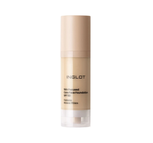 INGLOT SKIN FOCUSED CARE FACE FOUNDATION 301 LIGHT OLIVE 30ML