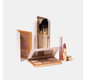 Inglot Gold 'N' Gifts lip makeup set lipstick 4g + lip gloss 6.5ml