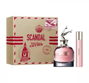 JEAN PAUL GAULTIER SCANDAL EAU DE PARFUM SPRAY 80ML + 20ML