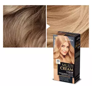 JOANNA MULTI CREAM COLOR PERMANENT HAIR DYE 30 CARAMEL BLOND