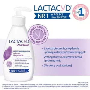 LACTACYD SOOTHING INTIMATE WASH EMULSION SOOTHING WITH PUMP 200ML