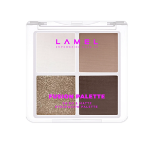 LAMEL COSMETICS FUSION EYESHADOW PALETTE 404 TAUPE 7G