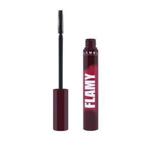 LAMEL FLAMY MASCARA BURGUNDY COLOR 8ML