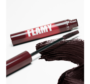 LAMEL FLAMY MASCARA BURGUNDY COLOR 8ML