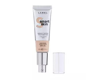 LAMEL SMART SKIN SERUM TINTED FOUNDATION MOISTURIZING SPF30 + 401 PORCELAIN 35ML