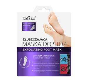 L'BIOTICA EXFOLIATING FOOT MASK EXFOLIATING SOCKS 40ML