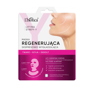 L'BIOTICA LIFTING Y ZONES REGENERATING AND INSTANT SMOOTHING FACE MASK 