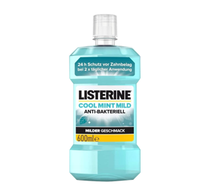 LISTERINE COOL MINT MILD MOUTHWASH 600ML