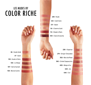 LOREAL COLOR RICHE LIPSTICK 110 MADE IN PARIS