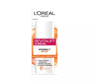 LOREAL REVITALIFT CLINICAL ILLUMINATING DAY CREAM SPF 50+ 50ML