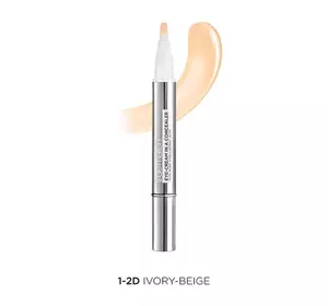 LOREAL TRUE MATCH EYE CREAM-CONCEALER 1-2.D/1-2 W IVORY BEIGE