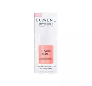 LUMENE INVISIBLE ILLUMINATION LIQUID BLUSH SERUM BRIGHT BLOOM 15ML