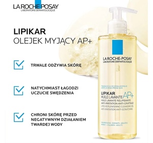 La Roche-Posay Lipikar AP+ Cleansing Body Oil 1000ml