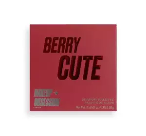 MAKEUP OBSESSION BERRY CUTE EYESHADOW PALETTE 9x0.38G