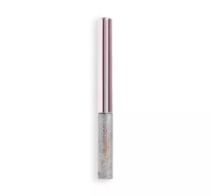 MAKEUP REVOLUTION FESTIVE ALLURE CHROMATIC LINER SILVER FLUSH 2.4ML