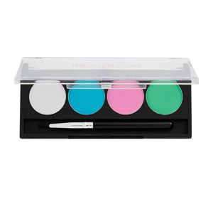 MAKEUP REVOLUTION GRAPHIC LINERS WATER-ACTIVATED EYELINER PALETTE PASTEL DREAM 5.4G