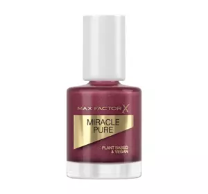 MAX FACTOR MIRACLE PURE NAIL POLISH 373 REGAL GARNET 12ML