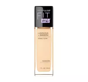 MAYBELLINE FIT ME LUMINOUS + SMOOTH FOUNDATION 118 LIGHT BEIGE 30ML 