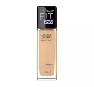 MAYBELLINE FIT ME LUMINOUS + SMOOTH FOUNDATION 128 WARM NUDE 30ML 