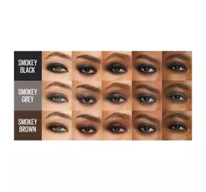 MAYBELLINE TATTOO LINER SMOKEY AUTOMATIC EYELINER 010 BLACK