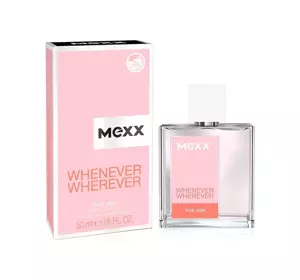 MEXX WHENEVER WHEREVER FOR HER EAU DE TOILETTE SPRAY 50ML