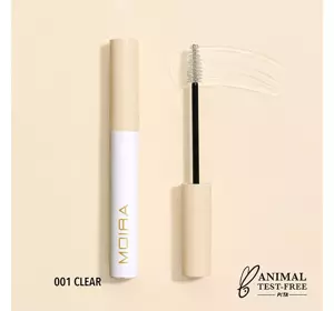 MOIRA BROW MASCARA 01 CLEAR 6.3ML