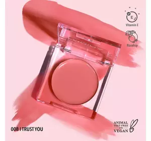 MOIRA LOVEHEAT CREAM BLUSH 08 I TRUST YOU 2.7G