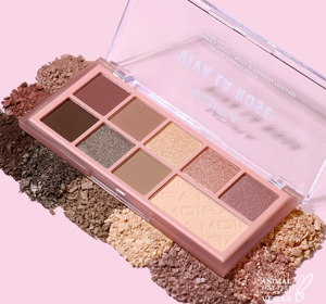 MOIRA ON THE GO EYESHADOW PALETTE 04 VIVA LA ROSE 10G