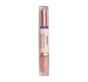 MOIRA TOTAL MATCH DUAL-ENDED LIQUID EYESHADOW 02 PEACHES&CREAM 3G