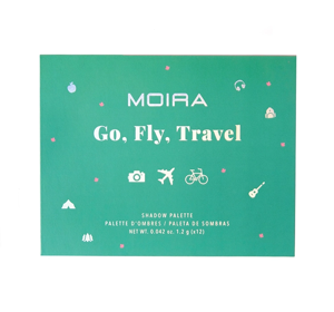 MOIRA WEEKEND EYESHADOW PALETTE GO FLY TRAVEL 14.4G