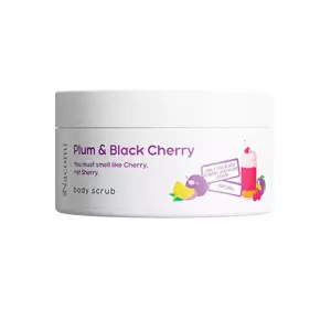 NACOMI BODY SCRUB PLUM & BLACK CHERRY 100ML