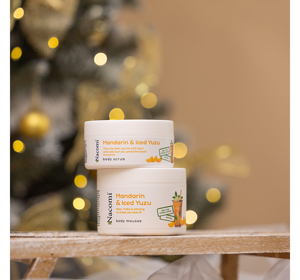 NACOMI MANDARIN & ICED YUZU GIFT SET BODY SCRUB + BODY MOUSSE