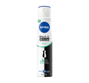 NIVEA BLACK & WHITE INVISIBLE FRESH ANTIPERSPIRANT FOR WOMEN SPRAY 250ML 