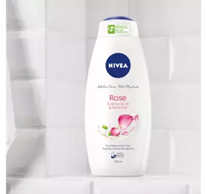 NIVEA ROSE & ALMOND OIL SHOWER GEL 750ML