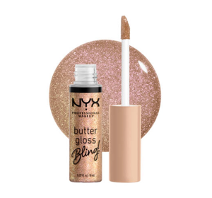 NYX PROFESSIONAL MAKEUP BUTTER GLOSS BLING LIP GLOSS 01 BRING THE BLING 8ML